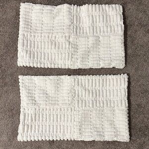White 24 x 12 Decorative‎ Pillow Covers